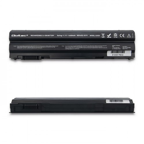 Qoltec Battery for Dell E6420 | 4400mAh | 10.8-11.1V