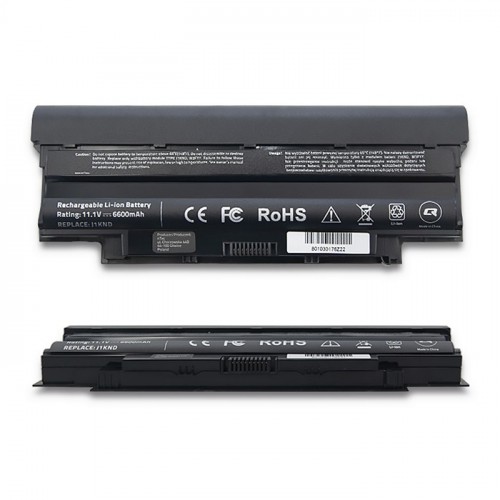 Qoltec Battery for Dell N4010 | 14R | 6600mAh | 10.8-11.1V