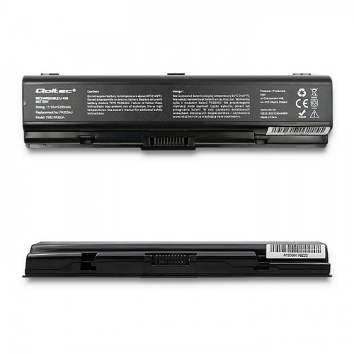 Qoltec Battery for Toshiba PA3534U | 5200mAh | 10.8-11.1V