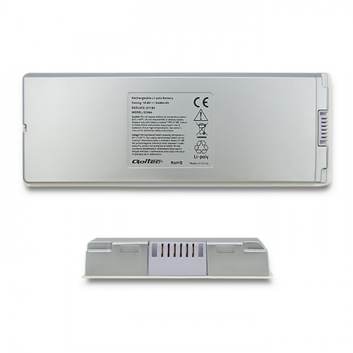 Qoltec Battery for MacBookPro 13 | A1185 | 5400mAh | 10.8-11.1V