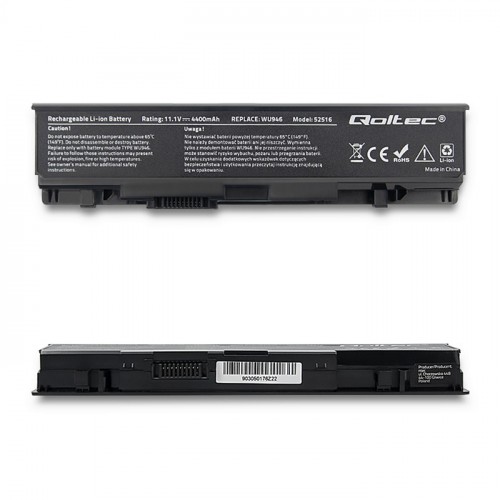 Qoltec Battery for Dell Studio 1535 | 4400mAh | 10.8-11.1V