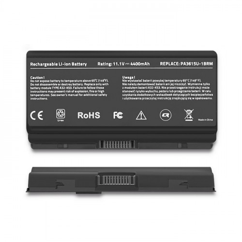 Qoltec Battery for Toshiba PA3615U | 4400mAh | 10.8-11.1V