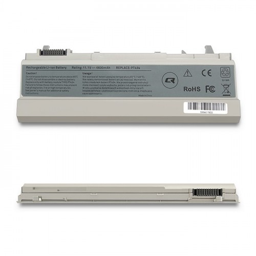 Qoltec Battery for Dell E6400 | E6500 | 6600mAh | 10.8-11.1V
