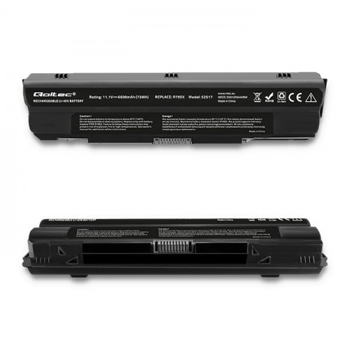Qoltec Battery for Dell XPS 17 | L501x | 6600mAh | 10.8-11.1V