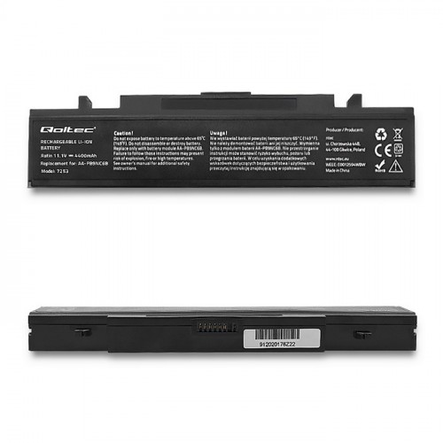 Qoltec Battery for Samsung R425 | R428 | 4400mAh | 10.8-11.1V