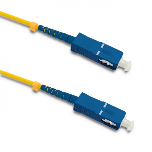 Qoltec Patchcord fiber optic SC/UPC - SC/UPC | Singlemode | 9/125 | G652D | Simplex | 1m