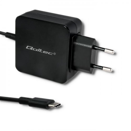 Qoltec Charger | 45W | 5-20V | 2-3A | USB type C | PD